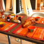 Breakfast at the B&B Le Domaine du Centaure, tasting of local and artisan products