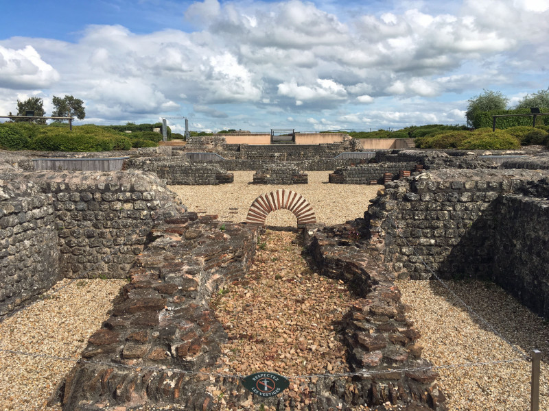 Guided tour of the baths of the archaeological site of Gisacum, in Le Vieil-Evreux